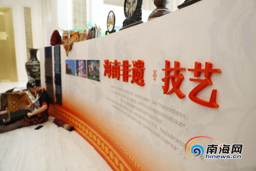 多項海南非物質文化遺產 特色產品亮相國新辦 受媒體記者關注
